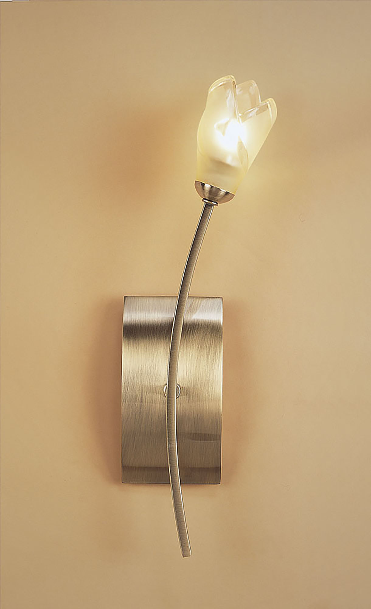 Pietra Antique Brass Wall Lights Mantra Armed Wall Lights